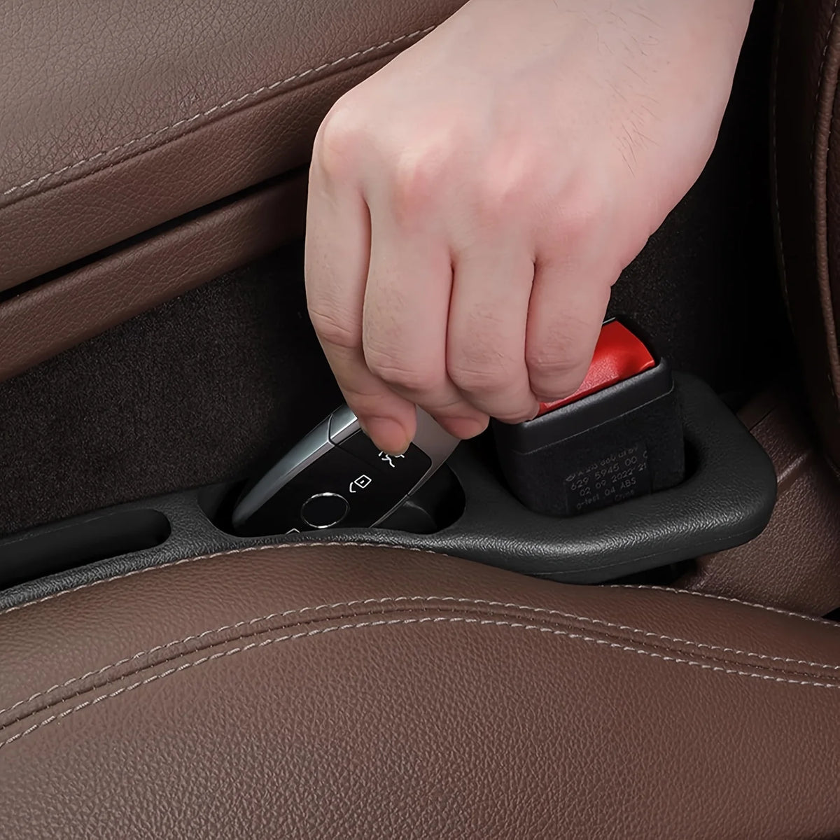 2-Pack Car Seat Gap Filler & Organizer