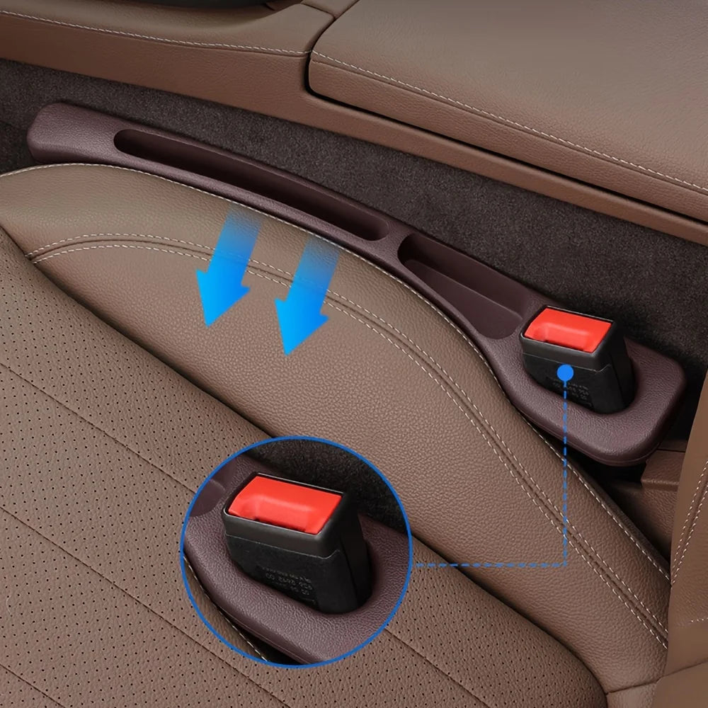 2-Pack Car Seat Gap Filler & Organizer